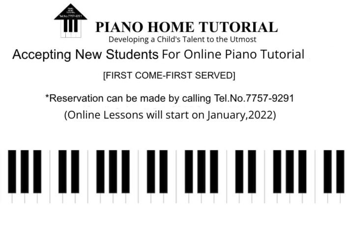 Piano Home Tutorial (Online)